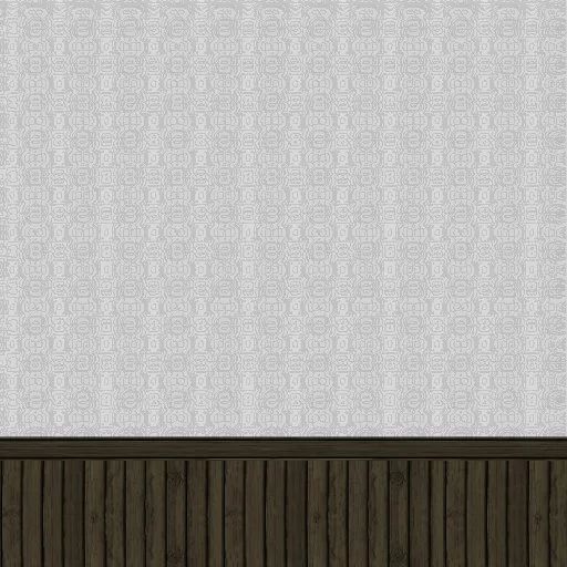 White Wallpaper With Wooden Base texture preview