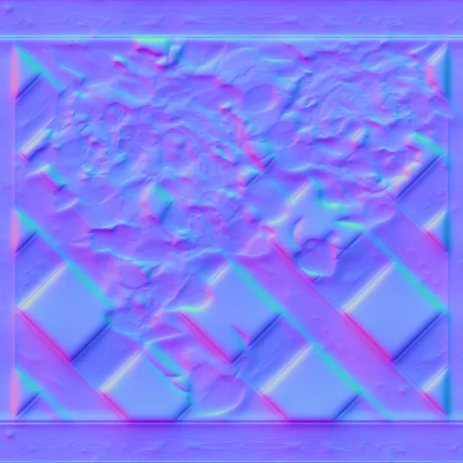Normal Map for Cottage Lattice4