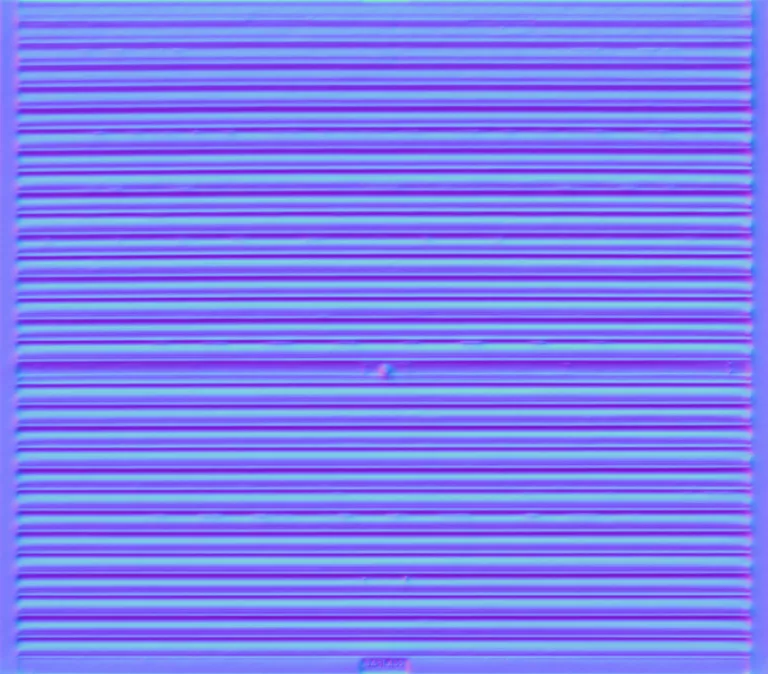 Normal Map for Metal Shutters2