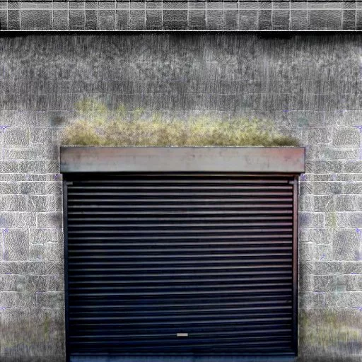Dirty4 Wall Garage Door main texture preview