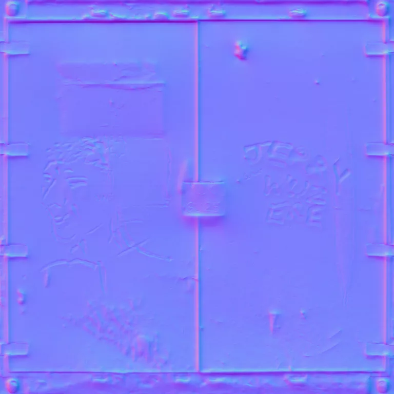 Normal Map for Container End4