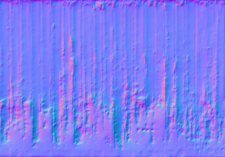 Normal Map for Fence Wood Wornpaint