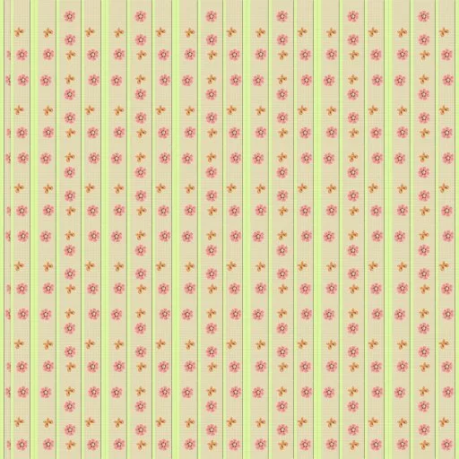 Jacey Spring Breeze Flower Stripes By Linda Kellie main texture preview