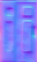 Normal Map for Brick City Building Door