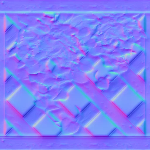 Normal Map for Cottage Lattice3