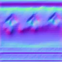 Normal Map for Holiday House Trim 1