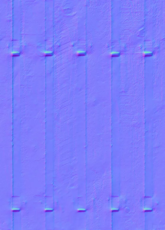 Normal Map for Fence Redwood