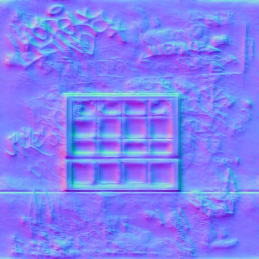 Dirty Wall6 With Window Broken main texture preview