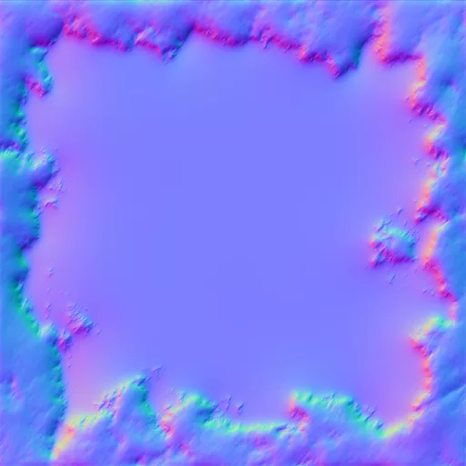 Normal Map for Frost Window1 Cc0