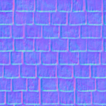 Normal Map for Old Roof By Patrick Hoesly