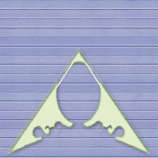 Blue Gable With Detail3 Green main texture preview