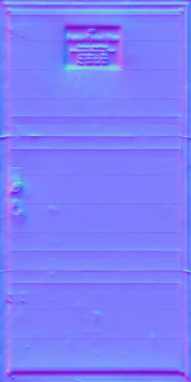 Normal Map for Door Prefab