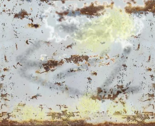Dirty Rusted Metal Stall Wall4 main texture preview