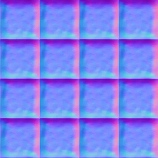 Normal Map for Bt Tile1 White2 By Linda Kellie