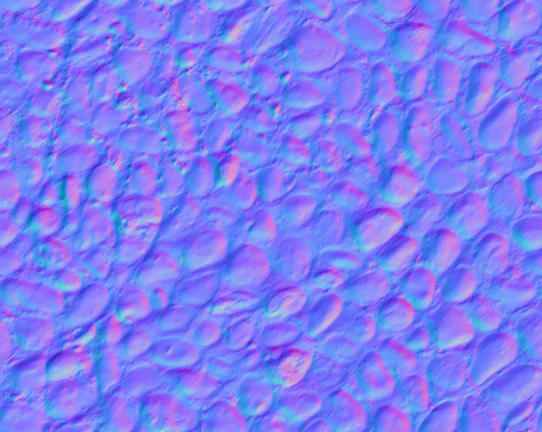 Normal Map for Ground Pebblestones1