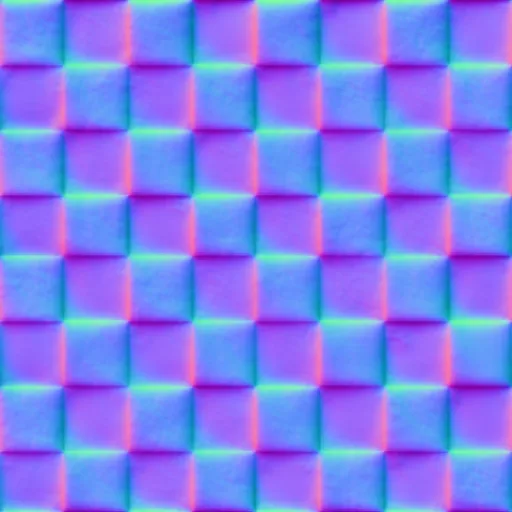 Normal Map for Black And White Tile Dirty