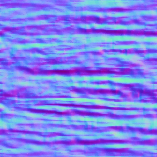Normal Map for Palm Nut Husk Brown