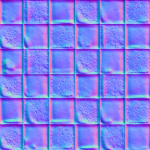 Normal Map for Zadaroo Tile Brown