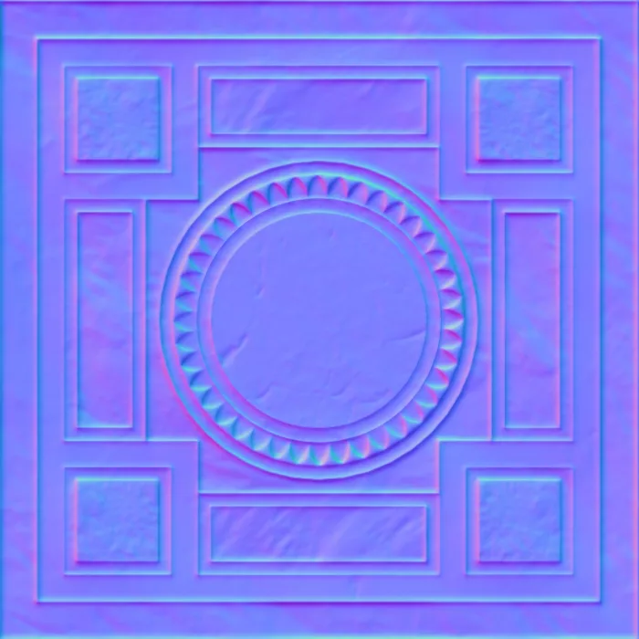 Normal Map for Mosaic02