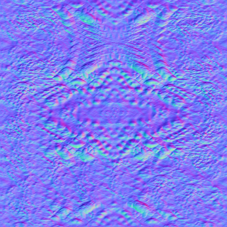 Normal Map for Dragontexture Paint