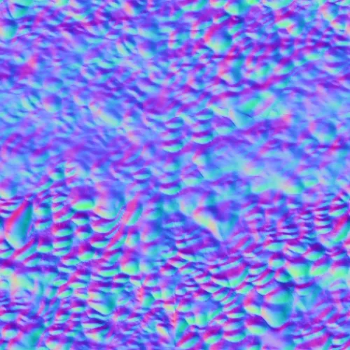 Normal Map for Lizard Green Skin