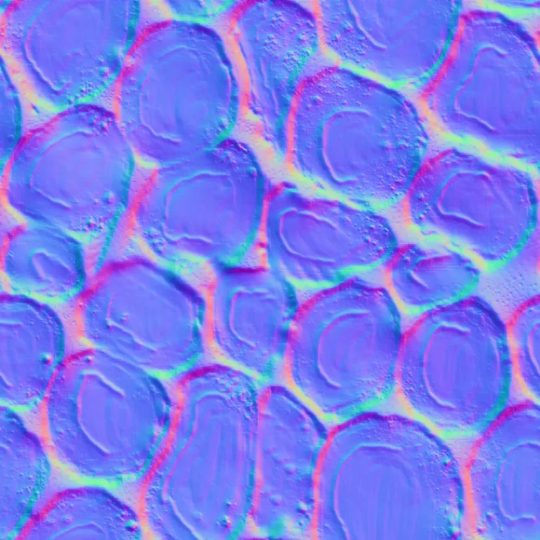 Normal Map for Lava 1