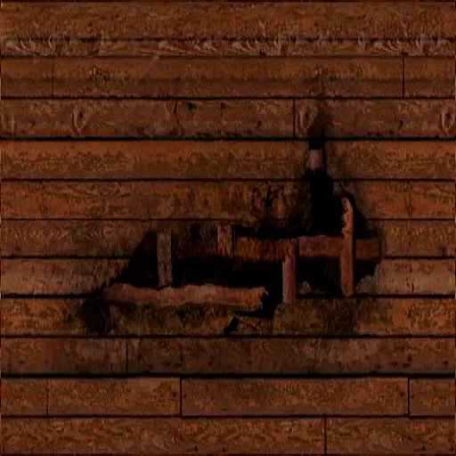 Wood Burned Holed texture preview