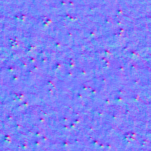 Normal Map for Free Formal Garden Grass Dandelions By Linda Kellie