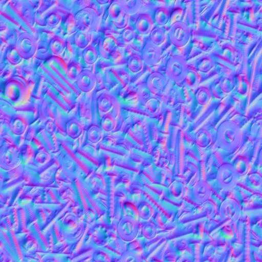 Normal Map for 037Metal