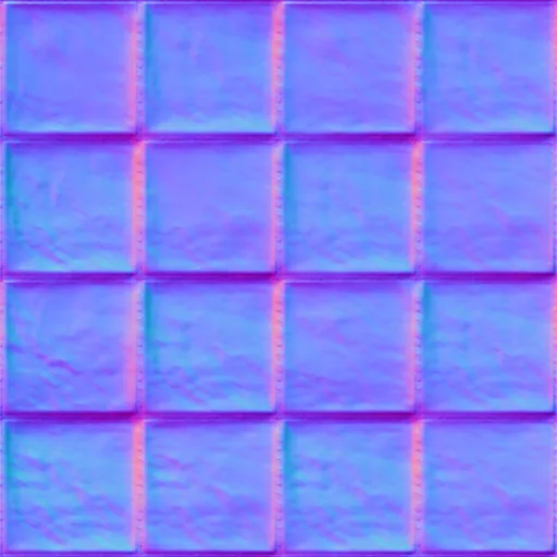 Normal Map for 278 Turquoise Saumon