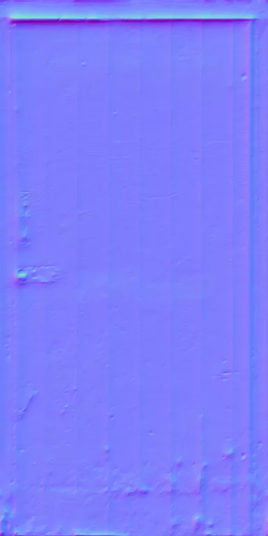 Normal Map for Door Wood Tng Red