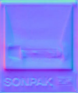 Normal Map for Mini Halogen Floodlight