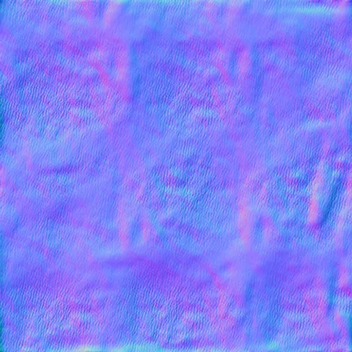 Normal Map for Blue Plain Leather