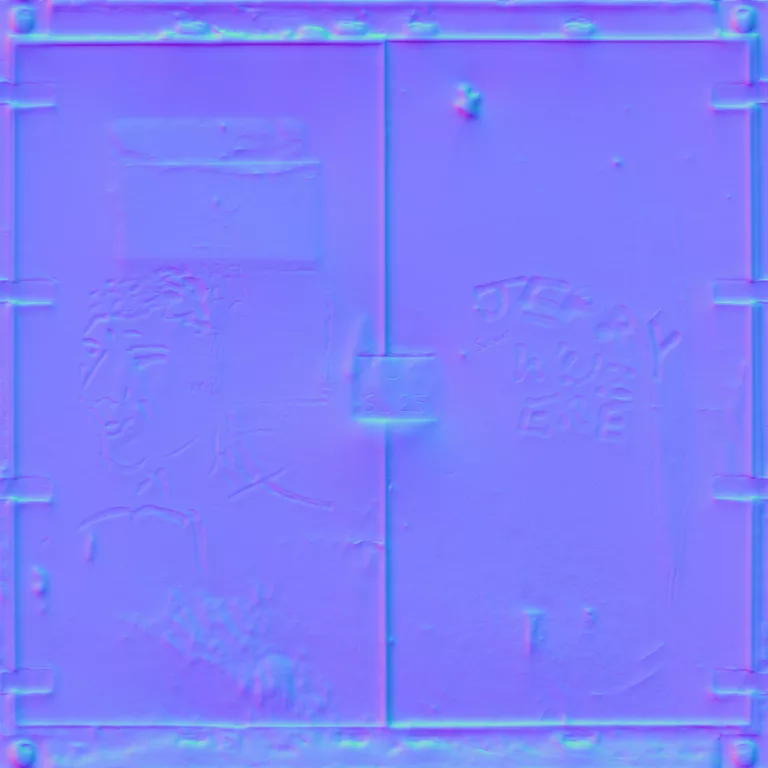 Normal Map for Container End4