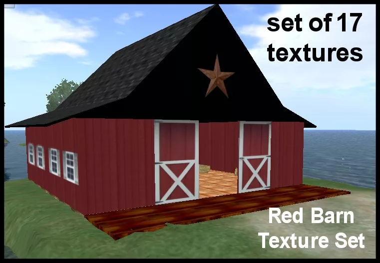 Sign Red Barn Textures main texture preview