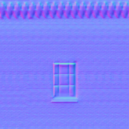 Normal Map for Brick Wall 7