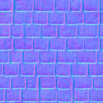 Normal Map for Old Roof By Patrick Hoesly