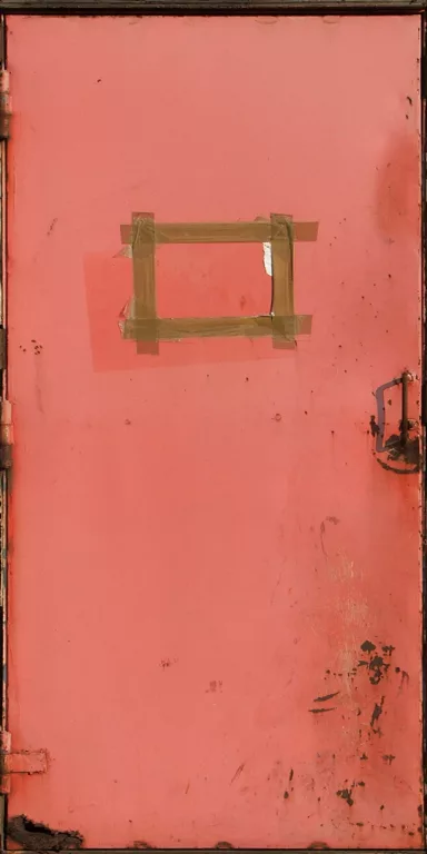 Door Steel Red main texture preview