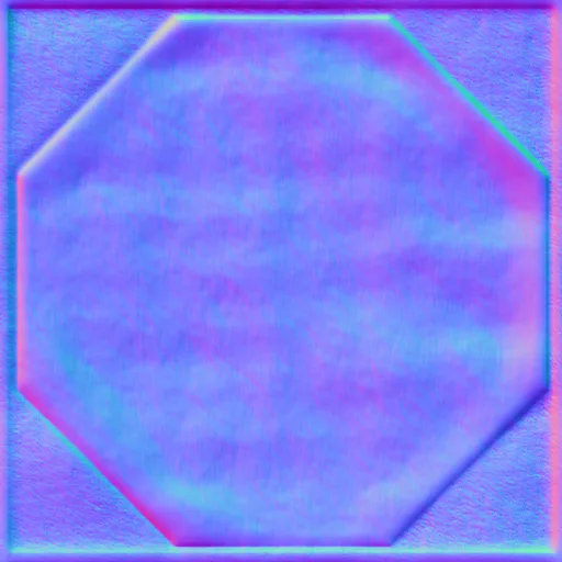 Normal Map for Bt Tile2 Grey1 By Linda Kellie