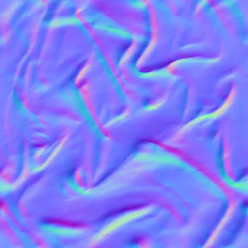 Normal Map for Black Satin Seamless