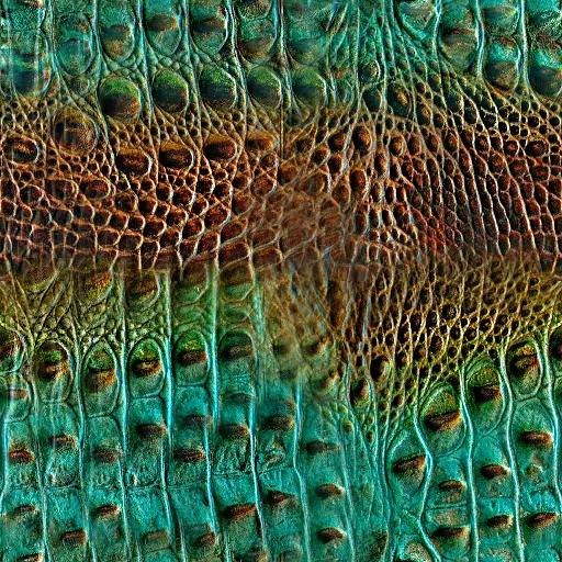 Gator Colorful main texture preview