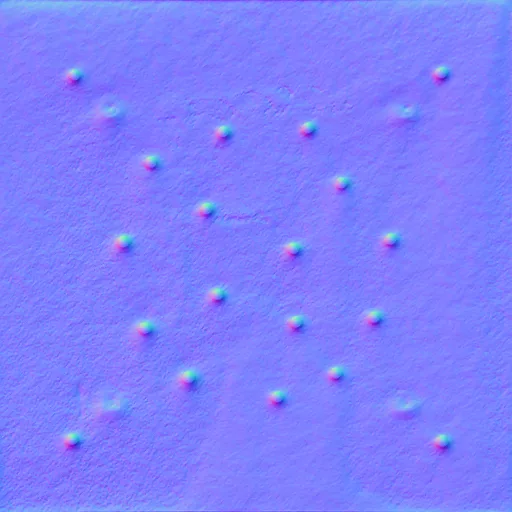 Normal Map for Metal Plate Rusted2