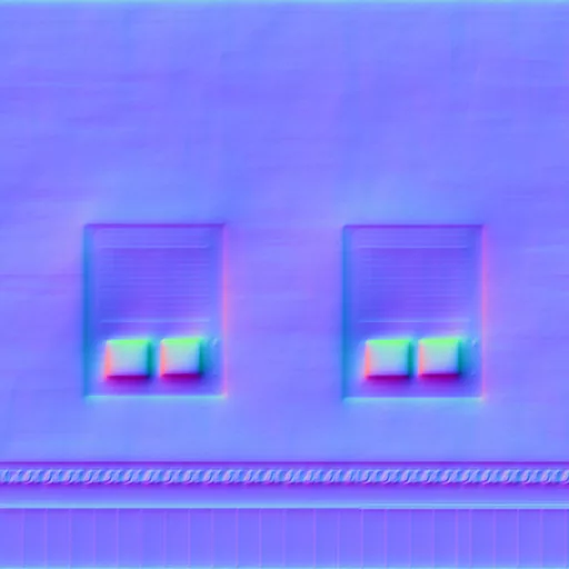 Normal Map for Autumn House Wallpaper 5 With Windows