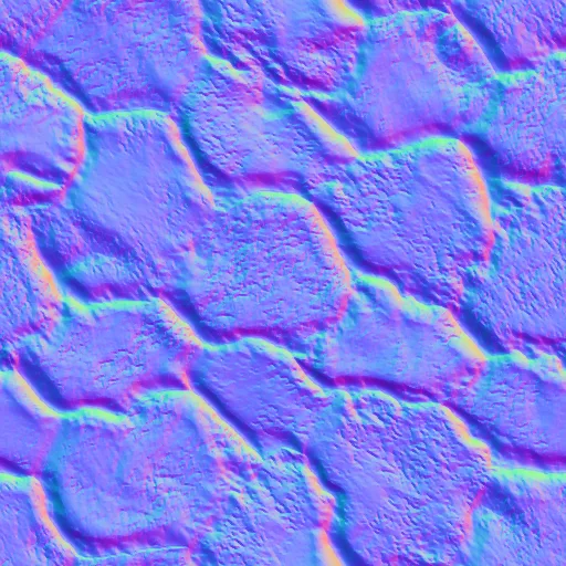 Normal Map for Path Swirled