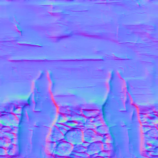 Normal Map for Jacey Egypt Wall 4