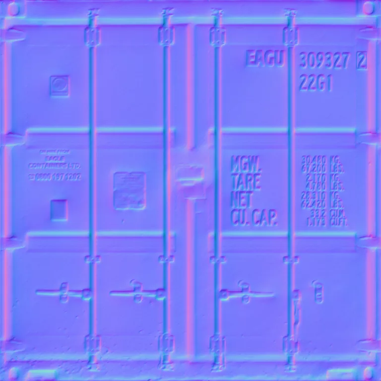 Normal Map for Container End5