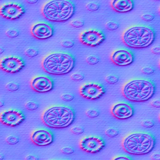 Normal Map for 088Tissu