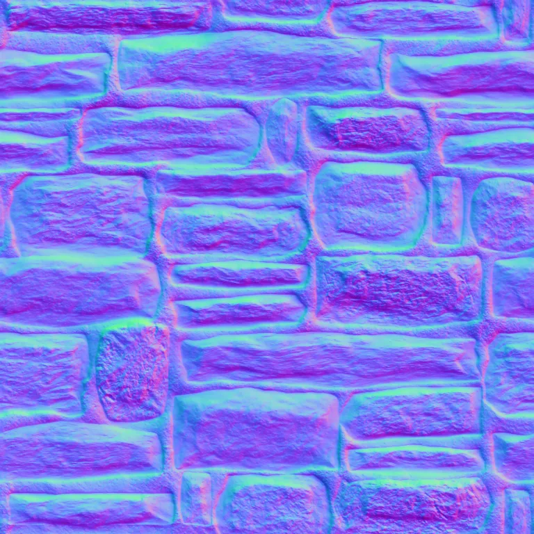 Normal Map for Stonewall Diffuse