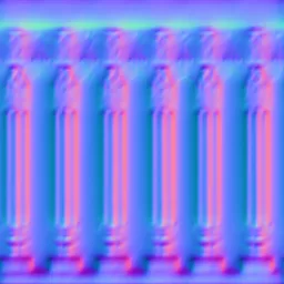 Normal Map for Holiday Railing