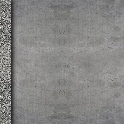 Zadaroo Cement Rocks Edge Left main texture preview